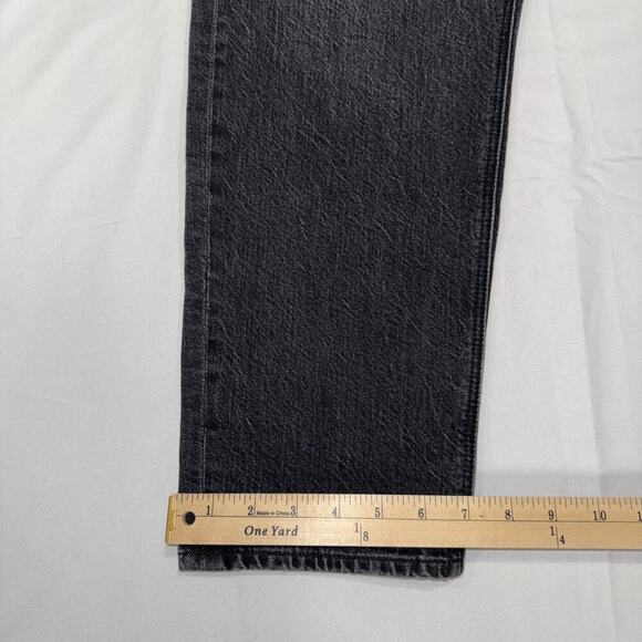 Women’s American Eagle Black Jeans Strigid Size 12 - Picture 3 of 9
